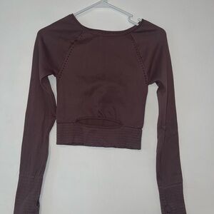 Free People Women's Long Sleeve Work out Top